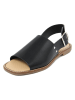 Studio 88 Skórzane sandały w kolorze czarnym