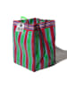 Novita Boodschappentas groen/rood - (B)26 x (H)35 x (T)26 cm