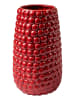 Novita Vase "Poppit" in Rot - (H)20,2 x Ø 11,8 cm