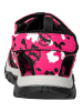 Kastinger Halbsandalen "Malinur" in Pink/ Schwarz