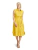 Betty Barclay Lniana sukienka w kolorze żółtym