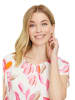 Betty Barclay Bluse in Weiß/ Pink