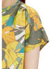 Betty Barclay Lniana bluzka w kolorze oliwkowo-żółtym