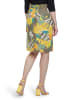 Betty Barclay Lniana spódnica w kolorze oliwkowo-żółtym