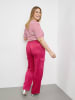 SAMOON Cargobroek roze