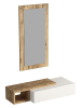 Scandinavia Concept 2tlg. Sideboard-Set "Vien" in Hellbraun/ Weiß