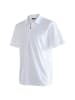 Maier Sports Functionele poloshirt "Arwin" wit
