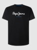 Pepe Jeans Shirt "Eggo" in Schwarz
