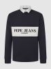 Pepe Jeans Koszulka polo "Joey" w kolorze granatowym