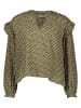 Pepe Jeans Bluse in Dunkelblau/ Gelb