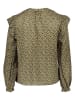 Pepe Jeans Bluse in Dunkelblau/ Gelb