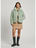 Pepe Jeans Teddyjacke in Hellgrün