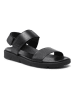 Geox Leren sandalen "Xand" zwart