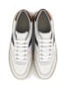 Geox Sneakersy "Affile" w kolorze kremowym ze wzorem