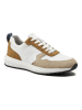 Geox Sneakers "Volpiano" wit/bruin