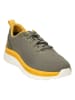 Geox Sneakersy "Spherica Actif" w kolorze żółto-szarym