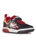 Geox Sneakers "Lights - Inek" in Schwarz/ Rot
