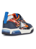 Geox Sneakersy "Lights - Inek" w kolorze niebiesko-pomarańczowym