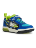 Geox Sneakersy "Lights - Inek" w kolorze zielono-niebieskim