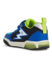 Geox Sneakersy "Lights - Inek" w kolorze niebiesko-zielonym