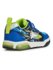 Geox Sneakersy "Lights - Inek" w kolorze zielono-niebieskim
