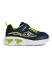 Geox Sneakers "Lights - Assister" donkerblauw/groen