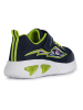 Geox Sneakers "Lights - Assister" donkerblauw/groen