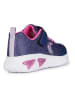 Geox Sneakersy "Lights - Assister" w kolorze granatowo-różowym