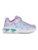 Geox Sneakers "Lights - Assister" lila/meerkleurig