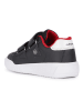 Geox Sneakers "Lights - Illuminus" in Schwarz/ Rot