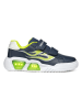 Geox Sneakersy "Lights - Illuminus" w kolorze granatowo-zielonym