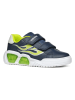 Geox Sneakersy "Lights - Illuminus" w kolorze granatowo-zielonym