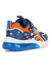 Geox Sneakers "Lights - Ciberdron" in Dunkelblau/ Orange