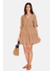 ASSUILI Kleid in Hellbraun