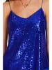ASSUILI Paillettentop in Blau