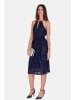 ASSUILI Paillettenkleid in Dunkelblau