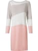 Heine Sukienka w kolorze biało-różowo-jasnoszarym
