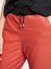 Heine Skórzane spodnie w kolorze czerwonym