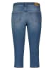 Zero Jeans-Caprihose in Blau