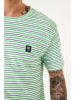 Garcia Shirt groen/donkerblauw/wit