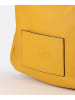 FREDs BRUDER Skórzana torebka w kolorze żółtym - 33 x 29 x 7 cm