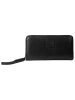 FREDs BRUDER Skórzany portfel "Airy" w kolorze czarnym - 19 x 10 x 2,5 cm