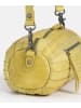 FREDs BRUDER Skórzana torebka "Alton" w kolorze żółtym - 25 x 11 x 11 cm