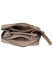 FREDs BRUDER Skórzany portfel "Riffel" w kolorze szarobrązowym - 11 x 8 x 2 cm