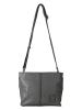FREDs BRUDER Leder-Umhängetasche  in Grau - (B)29 x (H)29 x (T)7 cm