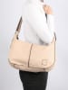 FREDs BRUDER Leder-Schultertasche in Beige - (B)37 x (H)22 x (T)8 cm