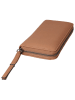 FREDs BRUDER Skórzany portfel "Airy" w kolorze jasnobrązowym - 19 x 10 x 2,5 cm