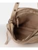 FREDs BRUDER Leder-Schultertasche in Beige - (B)33 x (H)26 x (T)13 cm