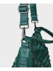 FREDs BRUDER Skórzana torebka w kolorze zielonym - 38 x 35 x 9 cm