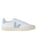 Veja Sneakers "Campo CA" wit/lichtblauw